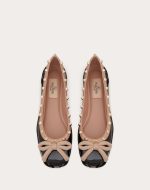 ROCKSTUD PATENT LEATHER BALLERINA - Image 4